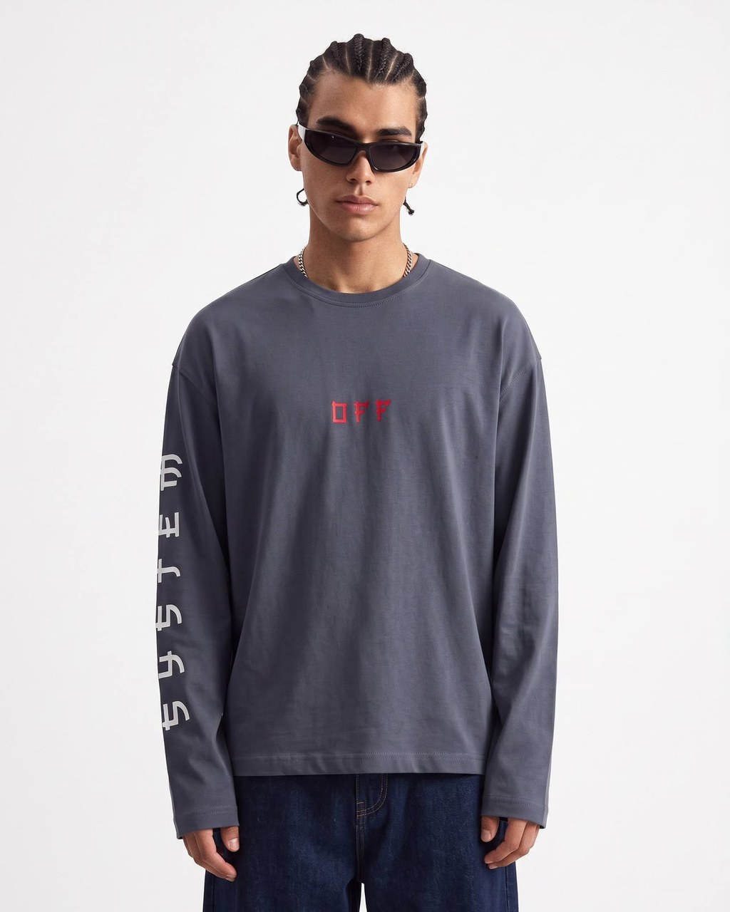 OFF / 419 graphic long-sleeve