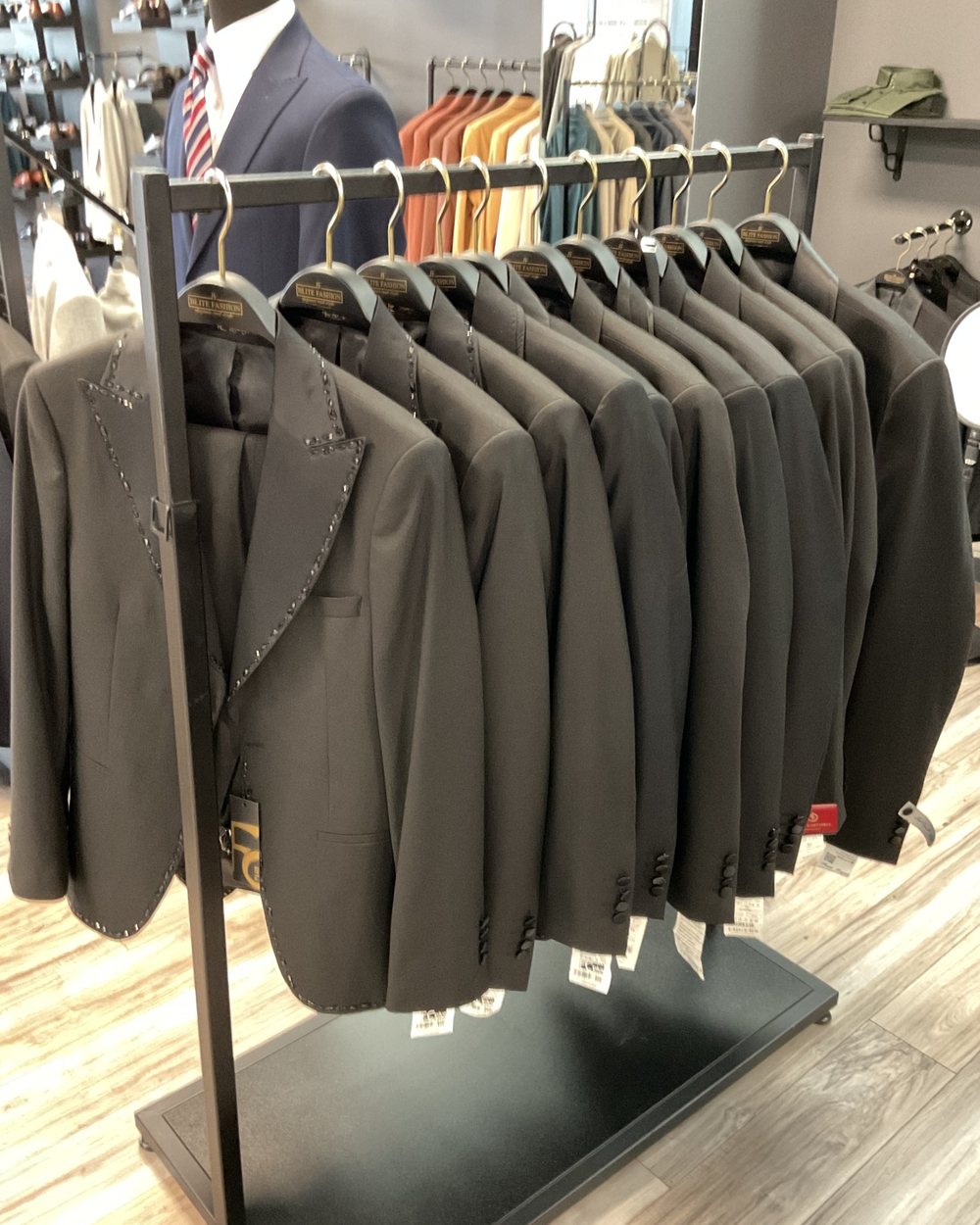 Black Two-Piece Suit