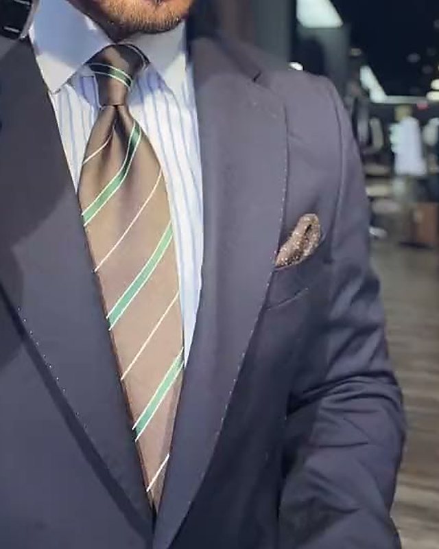 Navy Two-Piece Suit