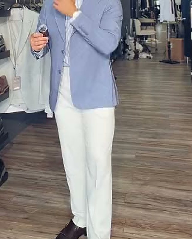 Powder Blue Blazer